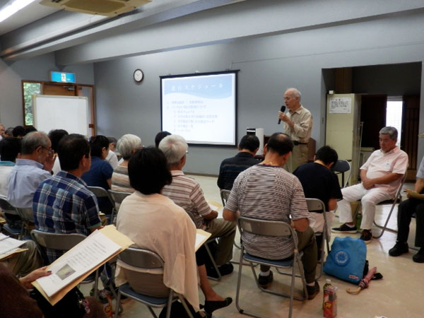 ２０１５年安否確認協力員顔合せ会1
