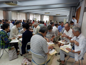 ２０１５年安否確認協力員顔合せ会2